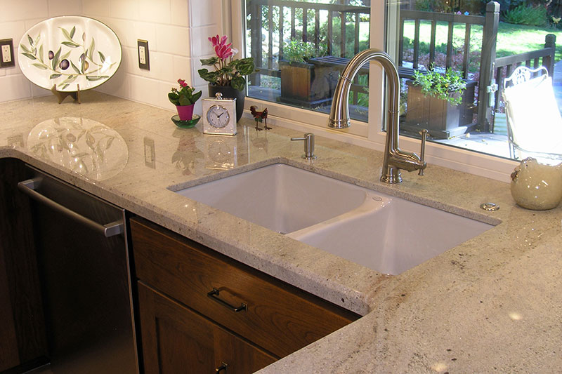 Kitchen Lighting and Cabinets Granite Bay, CA