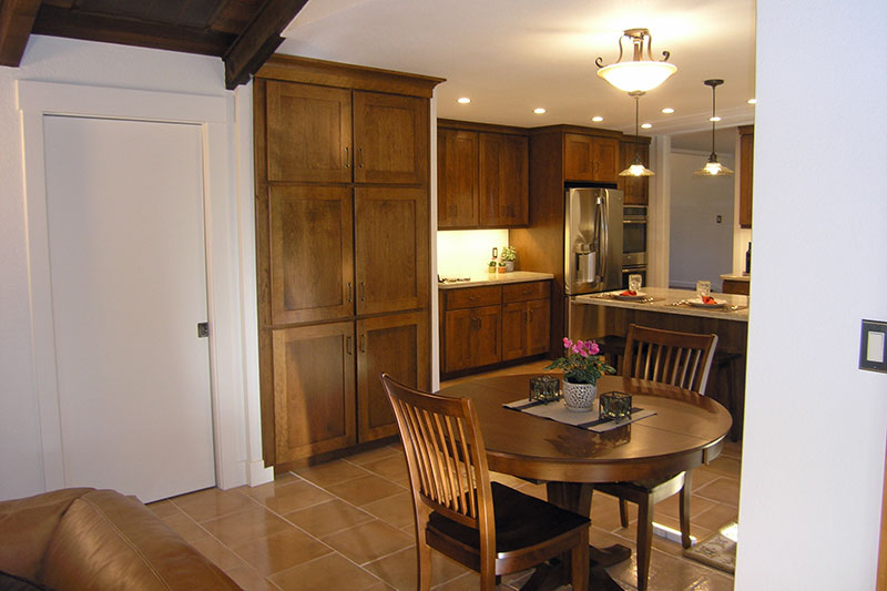 Kitchen Lighting and Cabinets Granite Bay, CA