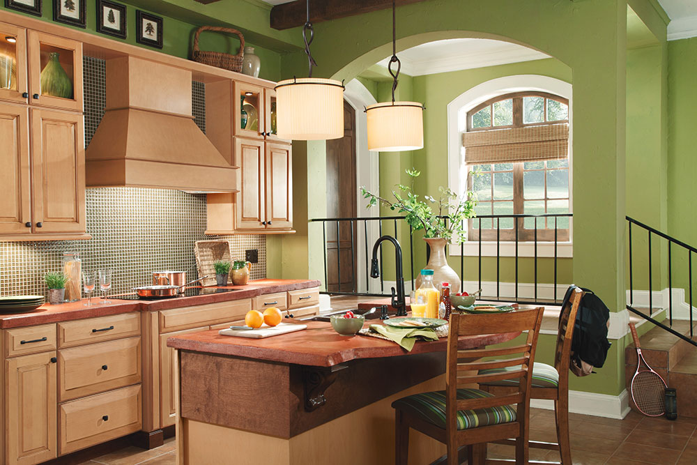 Green Kitchen & Bathroom Cabinets - Waypoint Living Spaces